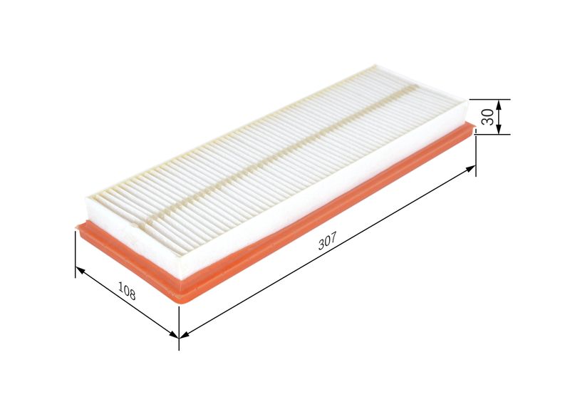BOSCH 1 987 431 223 Filter, cabin air