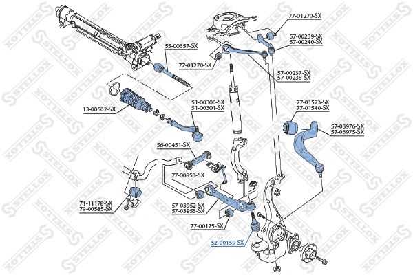 STELLOX 52-00159-SX Ball Joint