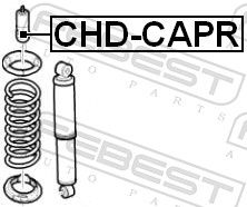 Буфер, підвіска, Febest CHD-CAPR