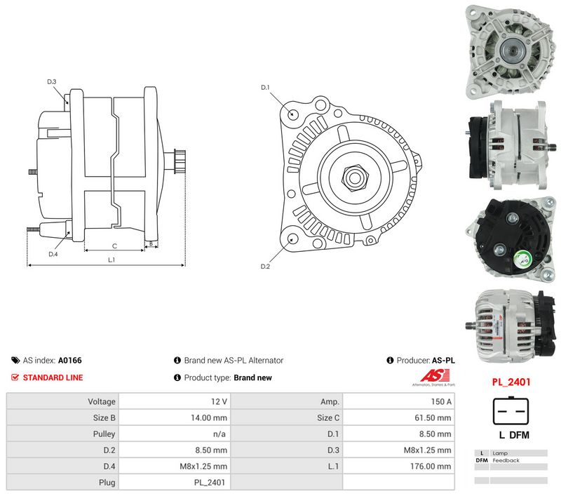 Generaator, AS-PL A0166