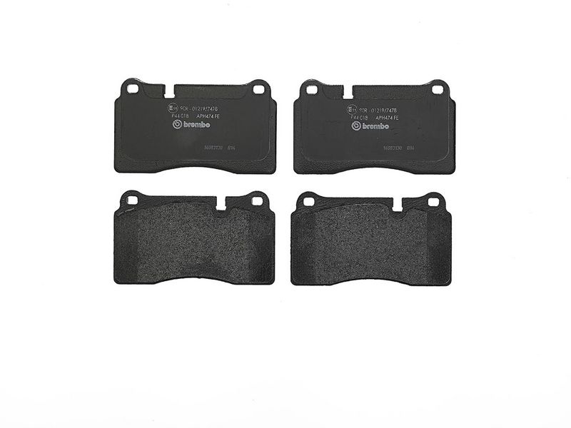 set placute frana,frana disc P 44 018 BREMBO