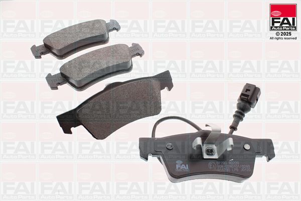 Piduriklotsi komplekt, ketaspidur FAI AutoParts BP700