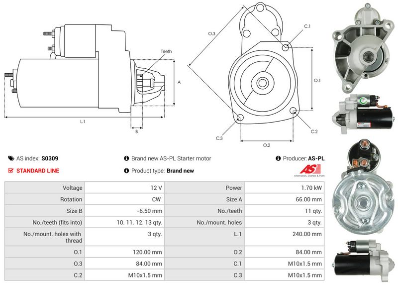 AS-PL S0309 Starter