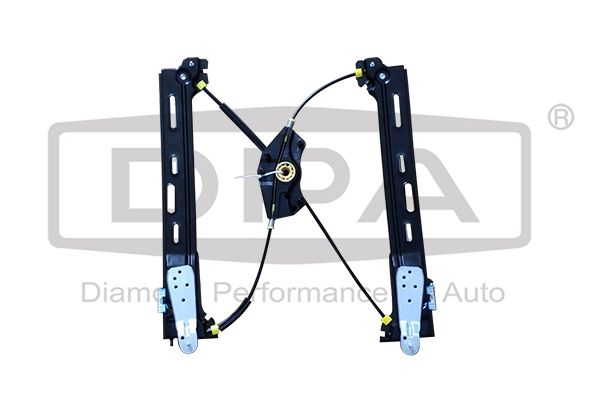 Стеклоподъемник задний правый без мотора VW Sharan (10-)/Seat Alhambra (10-11) (88431639902) DPA