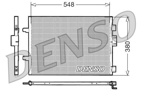 DENSO kondenzátor, klíma DCN23007