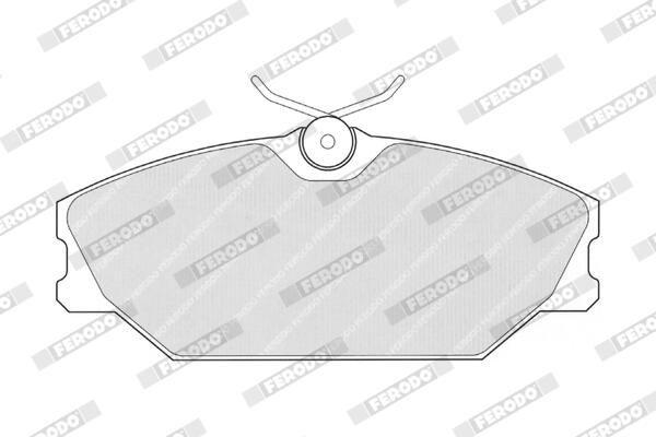 FERODO Plaquettes de frein à disque FDB1420