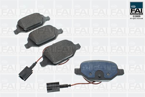 FAI AutoParts Stabdžių trinkelių rinkinys, diskinis stabdys