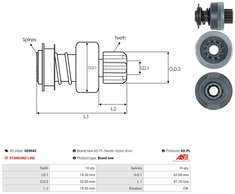 Vabajooks, starter, AS-PL SD9042