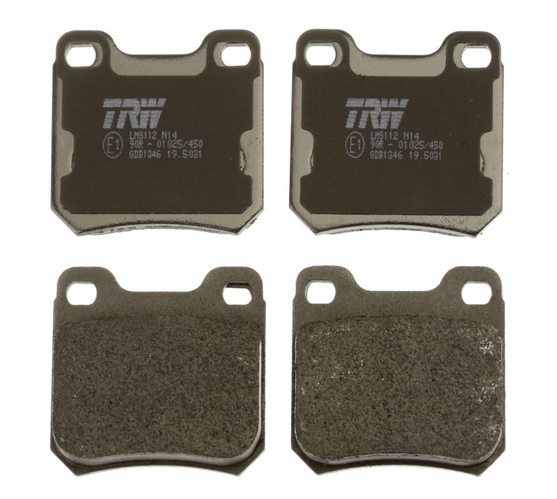 TRW GDB1346 Brake Pad Set, disc brake