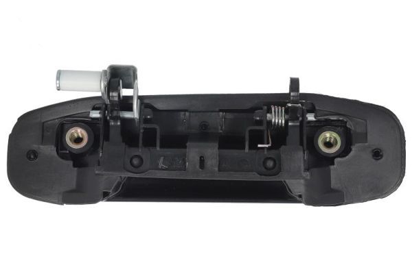 Door handle Achter Links (extern, zwart glad) past: MITSUBISHI PAJERO II 12.90-12.95