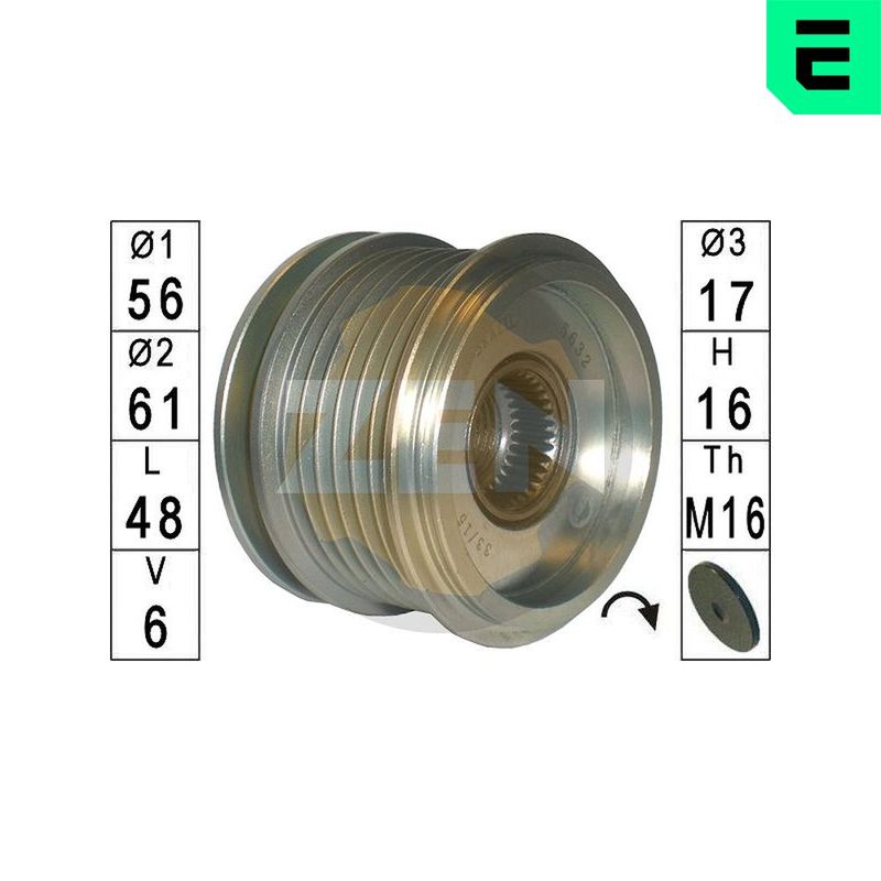 Механізм вільного ходу генератора, Era ZN5632