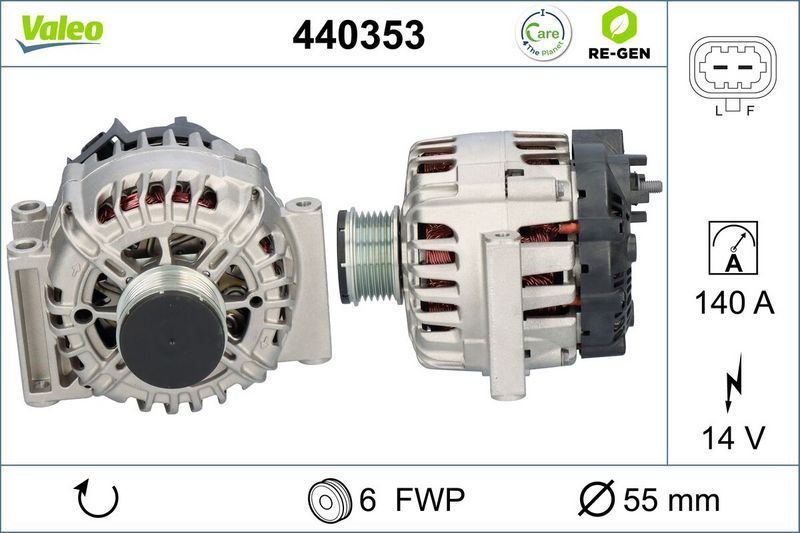 VALEO Dynamo / Alternator 440353