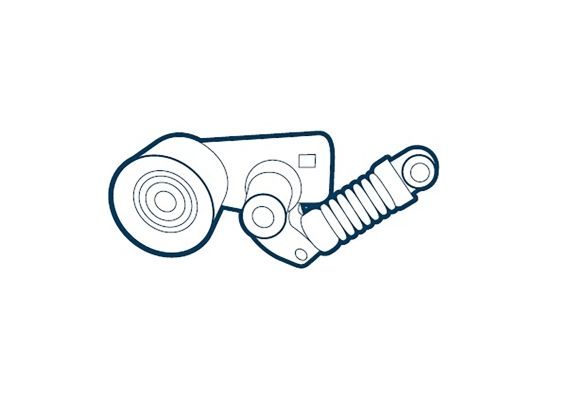 Napínák, žebrovaný klínový řemen 02 2050 200001