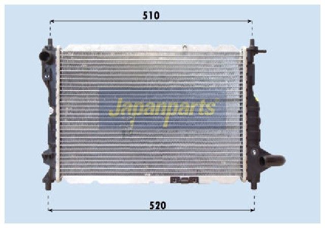 JAPANPARTS Radiatorius, variklio aušinimas