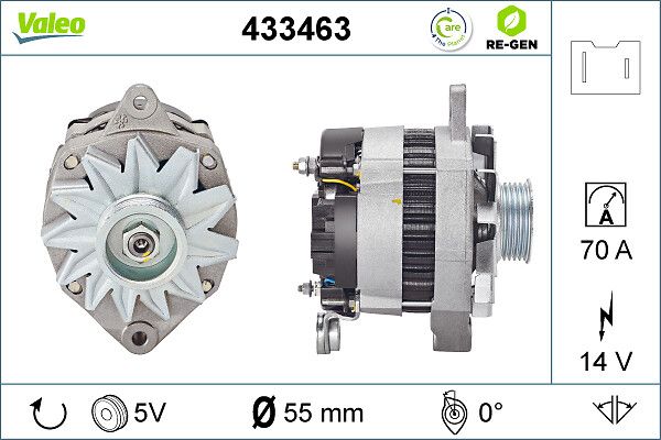 VALEO Dynamo / Alternator 433463