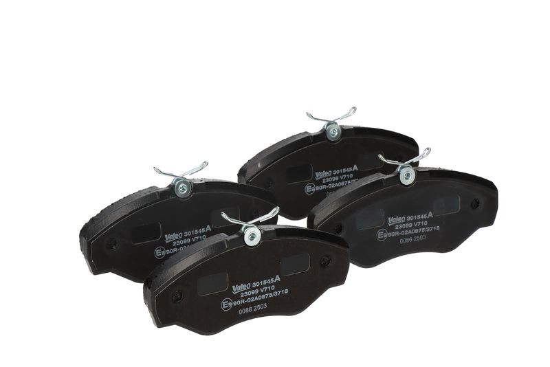 BREMSBELAGSATZ SCHEIBENBREMSE VALEO 301545A 23