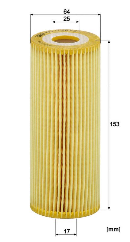 Õlifilter, MANN-FILTER HU 726, 2 x