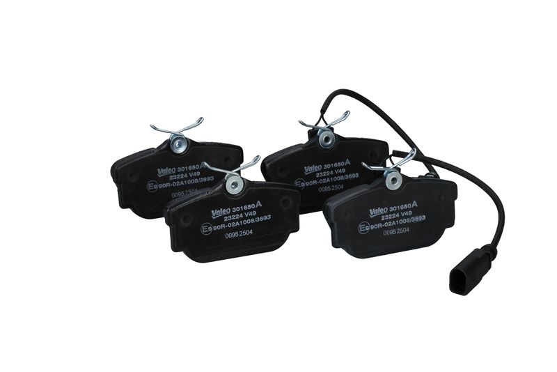 Piduriklotsi komplekt, ketaspidur, VALEO 301650A