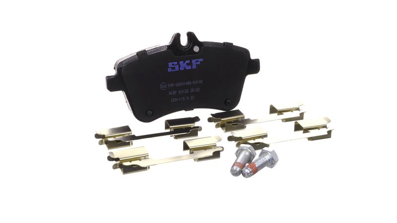 SKF VKBP80126 Комплект гальмівних накладок, дискове гальмо