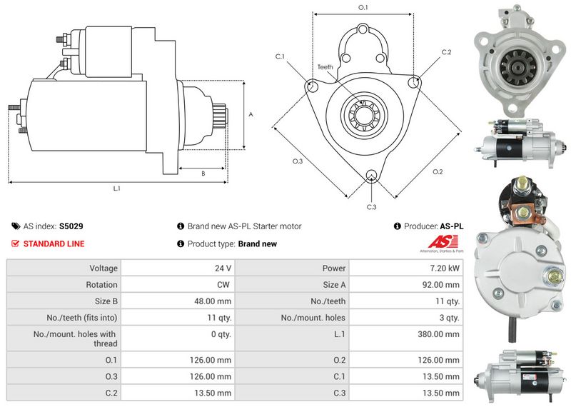 AS-PL S5029 Starter