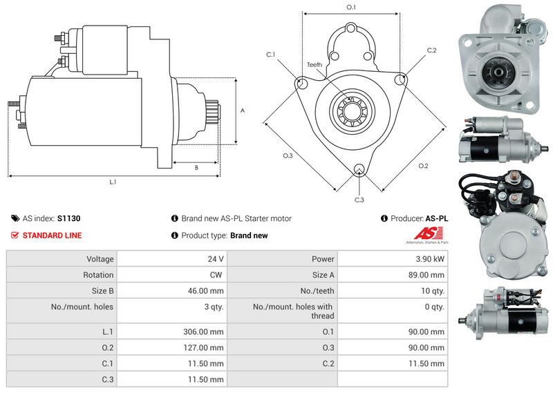 AS-PL S1130 Starter