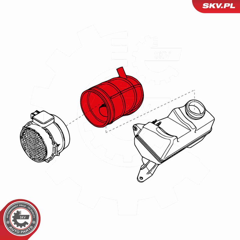 ESEN SKV 24SKV474 Intake Hose, air filter