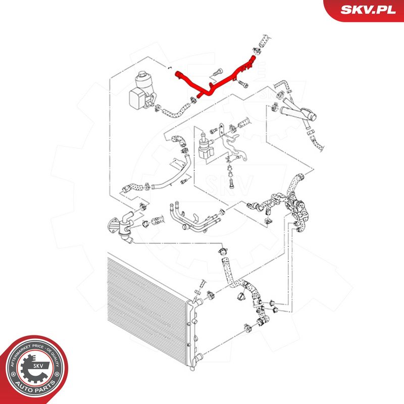 Jahutusvedeliku torustik, ESEN SKV 43SKV796