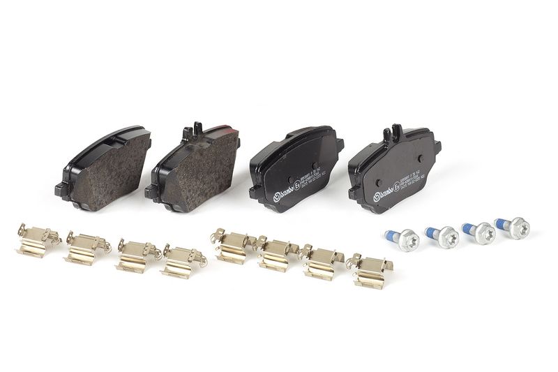 Piduriklotsi komplekt, ketaspidur, BREMBO P 50 162