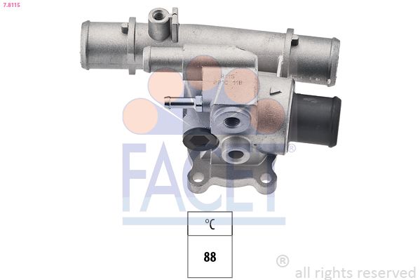 FACET Thermostaat, koelvloeistof 7.8115