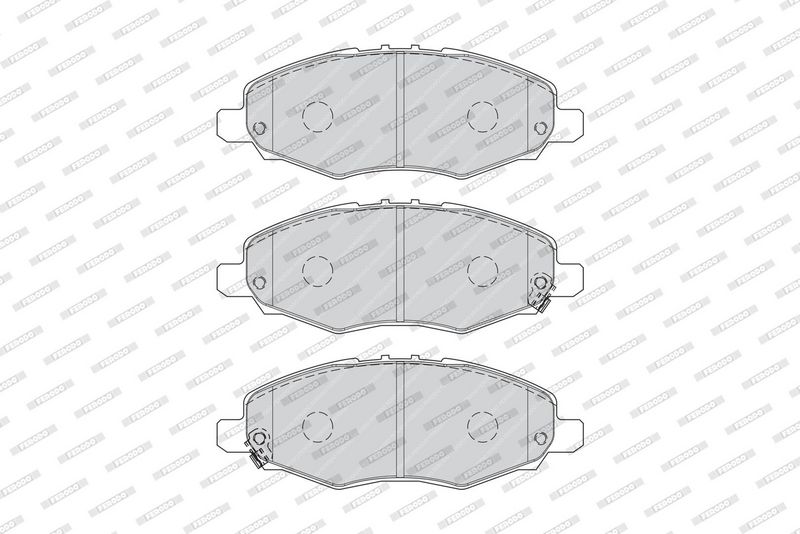 FERODO Plaquettes de frein à disque FDB1836