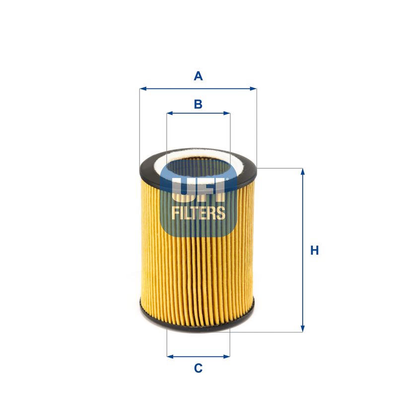 Оливний фільтр, Ufi 25.071.00