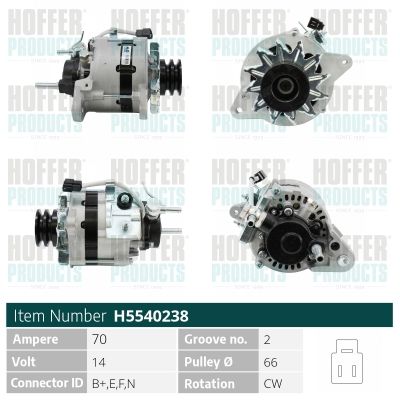 HOFFER generátor H5540238
