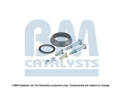 Montagesatz, Abgasanlage