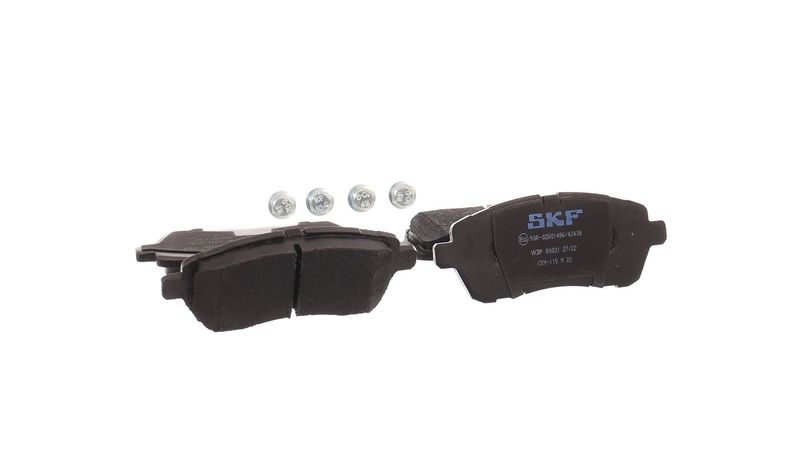 SKF VKBP80031 Комплект гальмівних накладок, дискове гальмо