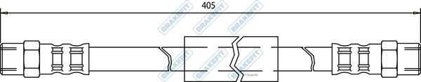 APEC Brake Hose BHO4025