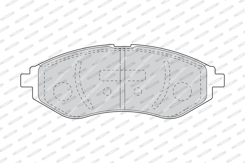 FERODO Plaquettes de frein à disque FDB1699