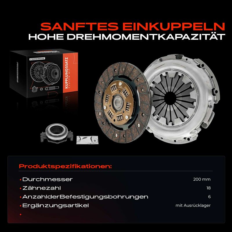 Frankberg 5481FB0037595 Clutch Kit