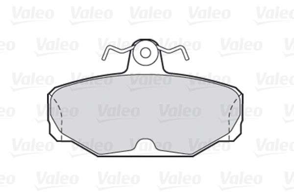 VALEO 301240 Brake Pad Set, disc brake