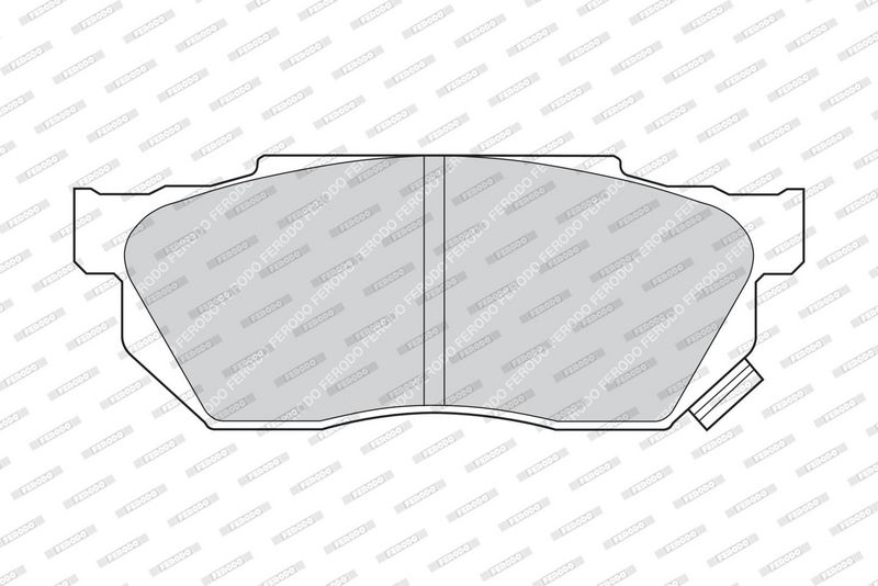 FERODO Plaquettes de frein à disque FDB585