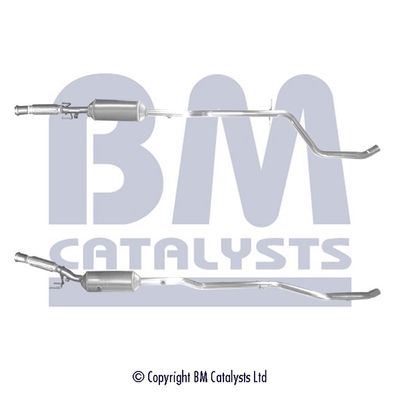 BM CATALYSTS Korom-/részecskeszűrő, kipufogó BM11277H