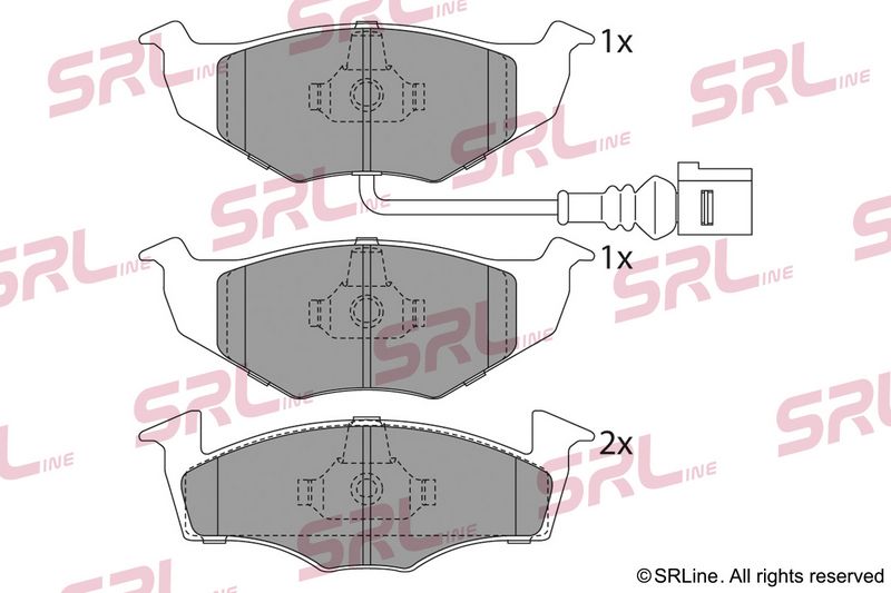 This part match OEM code: 6Q0698151B