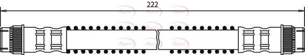 APEC Brake Hose HOS3135
