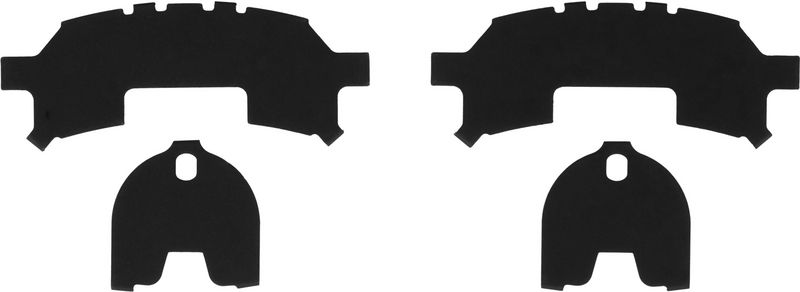 Piduriklotsi komplekt, ketaspidur, TRW GDB3357