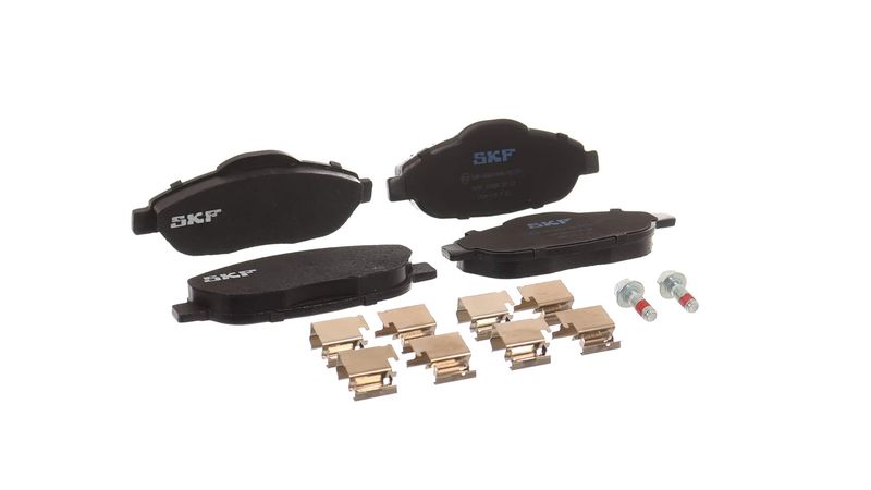 SKF VKBP80038 Комплект гальмівних накладок, дискове гальмо