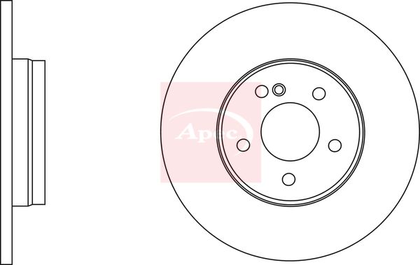 APEC Brake Disc DSK2591