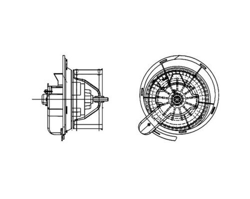 MAHLE AB 26 000P Interior Blower