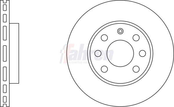 Fahren Brake Disc FBD6095