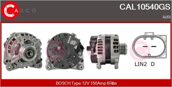 generátor CAL10540GS