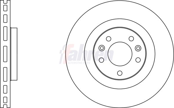 Fahren Brake Disc FBD7146