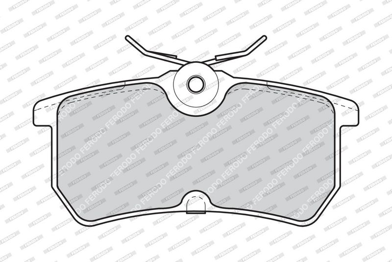 FERODO Plaquettes de frein à disque FDB1319